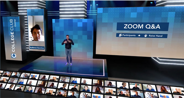 Virtual Stage in 3D Auditorium