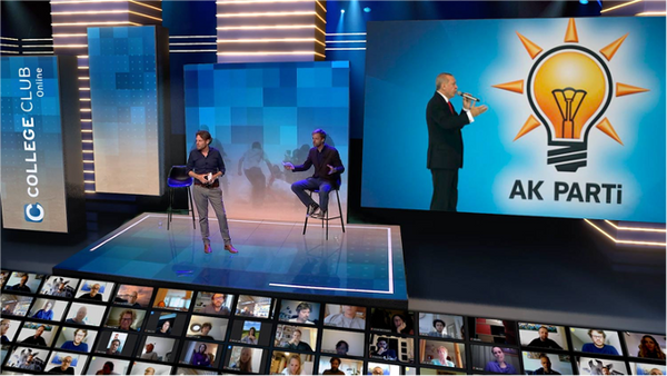 Virtual Stage in 3D Auditorium