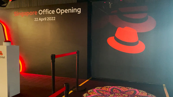 Redhat Office opening 2022 @ Raffles place