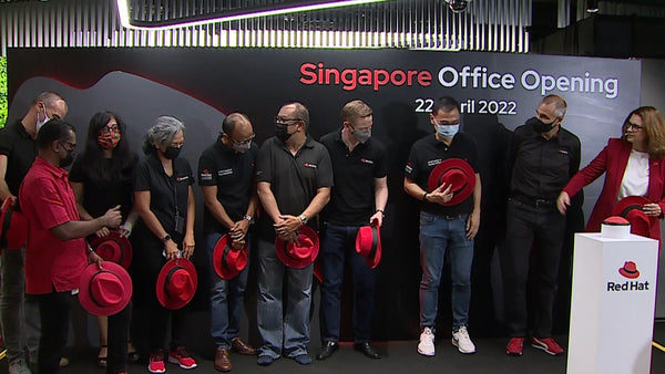 Redhat Office opening 2022 @ Raffles place