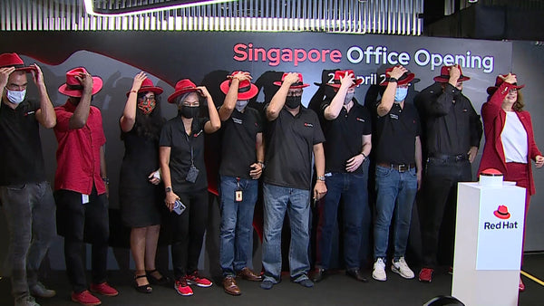 Redhat Office opening 2022 @ Raffles place