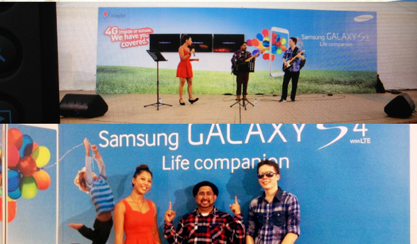 Samsung Galaxy S4 Launch @ Ngee Ann Civic Plaza