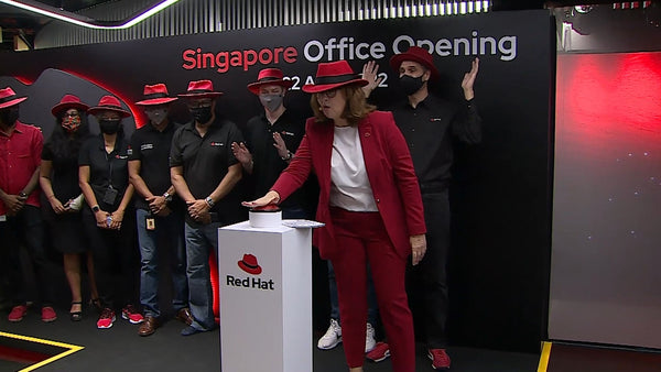 Redhat Office opening 2022 @ Raffles place
