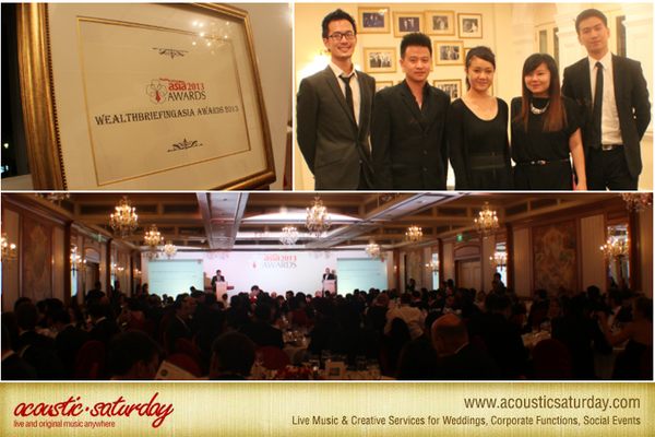 WealthBriefingAsia Private Banking Prestigious Awards Ceremony @ Raffles Hotel