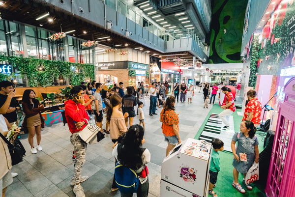 Orchard Central Seasons of Love Campaign 2020 @ OC Exhibition Booth Design | Ooffle Events agency Singapore