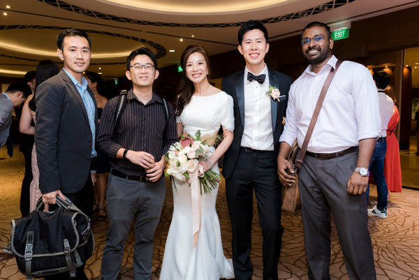 Kian & Angeline's Wedding @ Fullerton Hotel