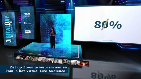 3D Virtual Event Smart Augmented Reality Conference