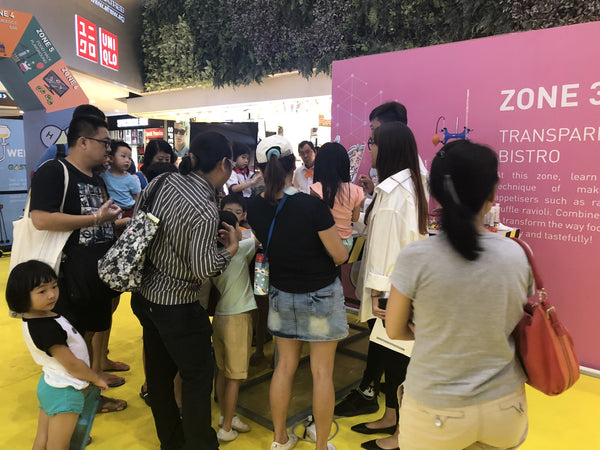 Seletar Mall's Molecular Gastronomy Food Festival 2018 @ The Seletar Mall 
Exhibition Booth Design | Company Event Planner Ooffle