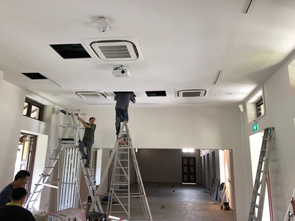 Installation of Projector @ Kwong Wai Shiu Hospital