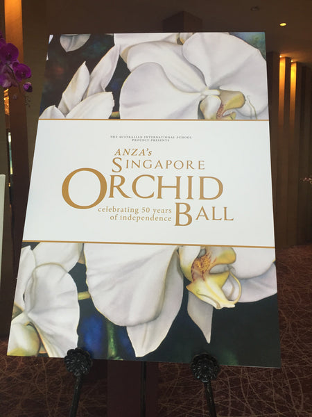 Anza's Singapore Orchid Ball
