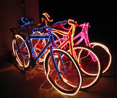 LED Bicycle Kinetic Energy Launch @ Star Vista