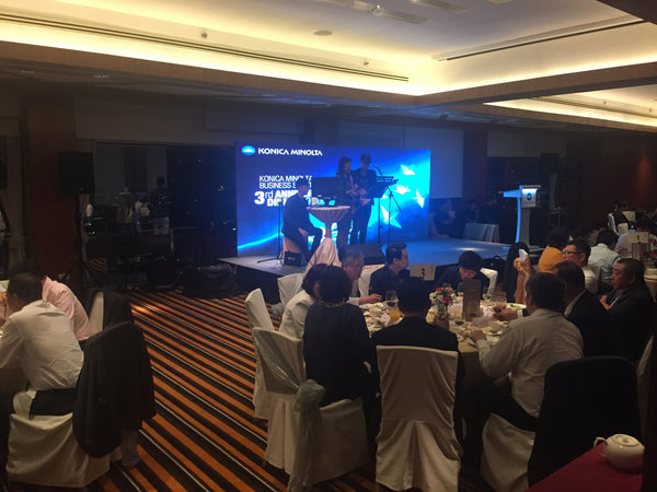 Konica Minolta Dinner @ Swissotel Equinox private dining
