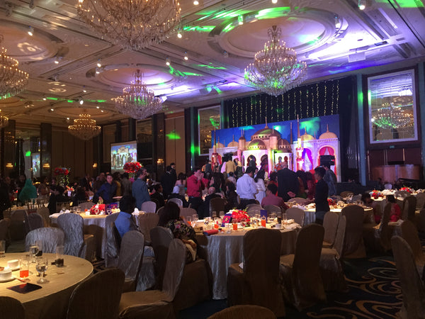 3D Projection Mapping March-In @ Shangri La