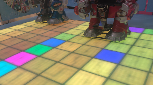 Interactive Floor and Wall Games