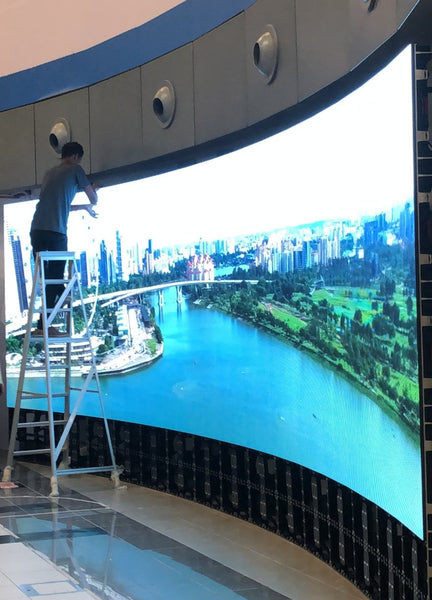 SNEC LED Wall Installation @ Singapore National Eye Centre