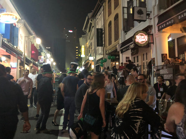 Guinness St Patrick Activation Campaign @ Holland V, Clarke Quay, Club Street, Boat Quay