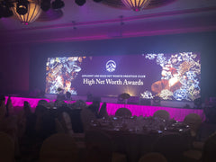 3d projection mapping Singapore AIA Affluent and High Net Worth Prestige Club Celebratory Lunch @ Ritz Carlton Hotel