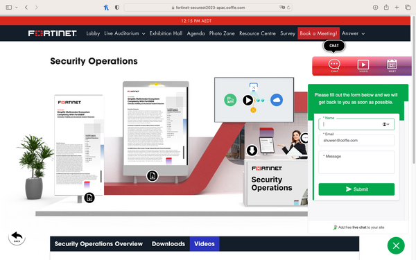 Fortinet Secure Operational Technology Summit 2023 @ APAC