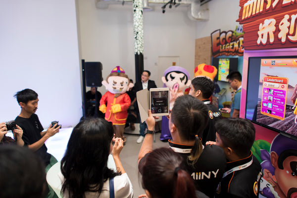 Launch of Miiny Mobile Games in Asia @ Odeon Towers