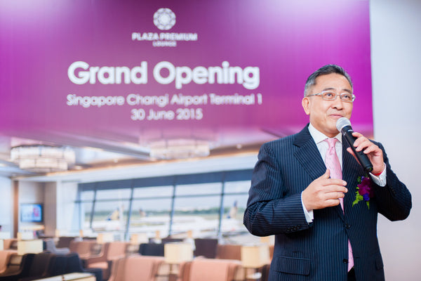 Opening of Plaza Premium Lounge @ Airport