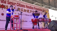 Chinese Drums Act @ Yishun Community Centre
