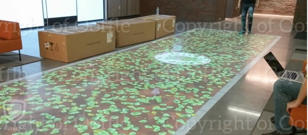 Interactive Gesture Projection Wall or Floor Projection