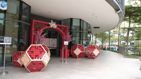 Seletar Mall Chinese New Year 2021 Decoration @ Seletar Mall