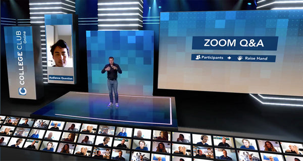 3D Virtual Event Smart Augmented Reality Conference