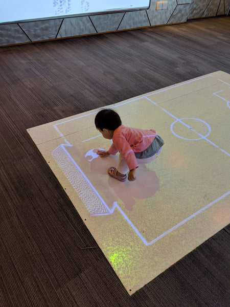 Waterway Point Interactive Floor Projection Experiential Installation