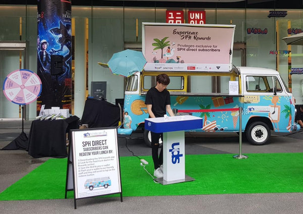 Experience SPH Rewards Roving Mobile Food Truck