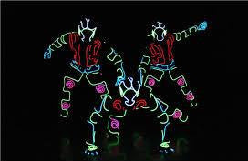 LED Tron Dancers @ Halogen Yellow Diamond Gala Dinner