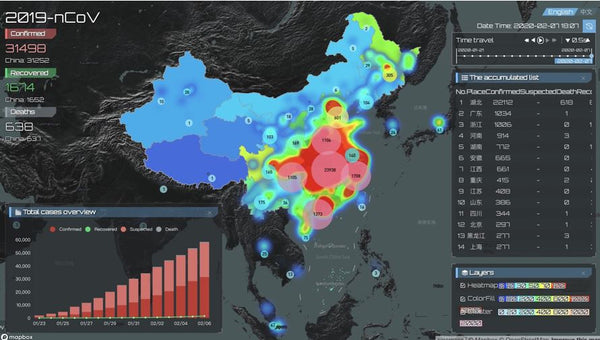 Real-Time Analytics Geolocation Heatmap