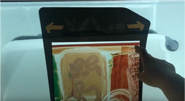 Interactive Holographic Boxes