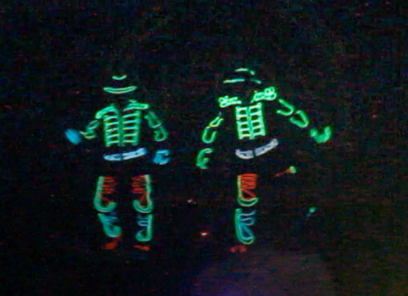 Mandarin Oriental LED Tron Dance Duo | Mandarin Oriental LED Tron Dance Duo
