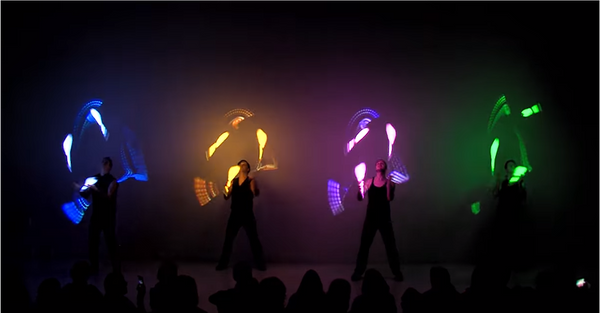 3D Projection Mapping Jugglers | 3D Projection Mapping Jugglers