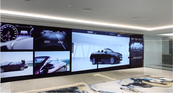 Gesture / Touch Interactive LED Wall or TV Panels
