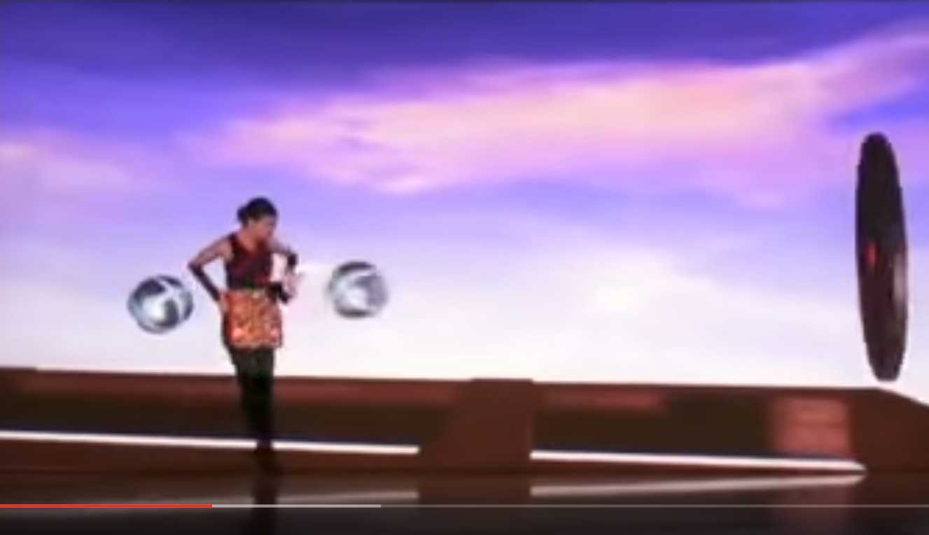 3D Video Projection Mapping Interactive Act