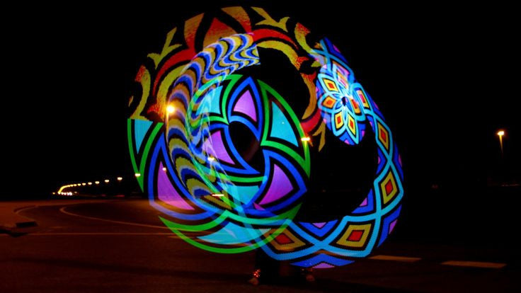 Poi Performance Visual POI Dance