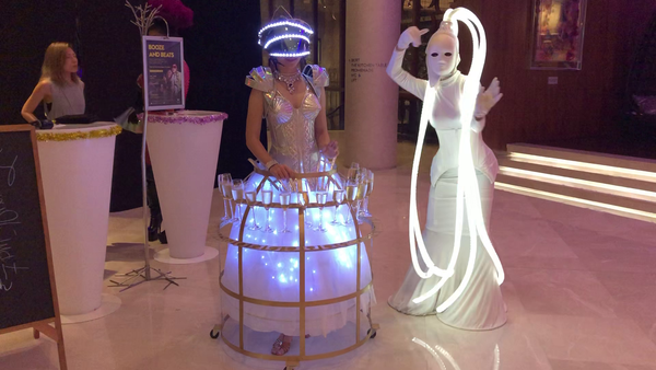 Champagne Table Roving Reception Ladies