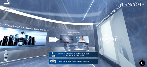 360° Virtual Reality Microsite