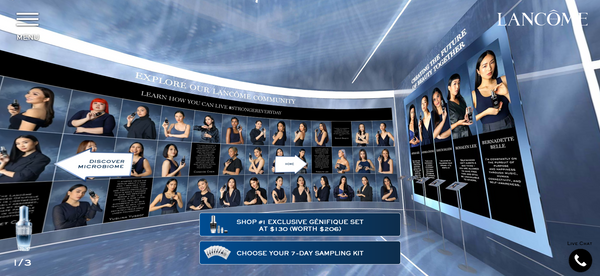 360° Virtual Reality Microsite