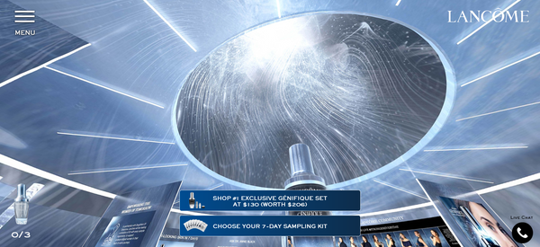360° Virtual Reality Microsite