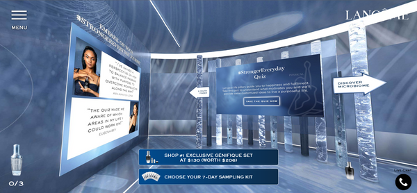 360° Virtual Reality Microsite